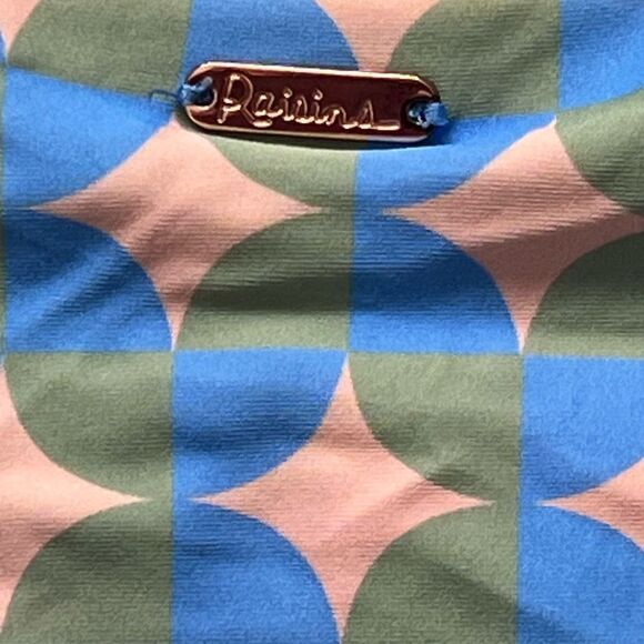 New Juniors Jamaica Printed Bikini Top Bikini Bottoms Women's Swimsuit Sz L - Picture 6 of 7